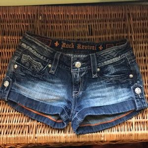 Rock Revival Jean Shorts